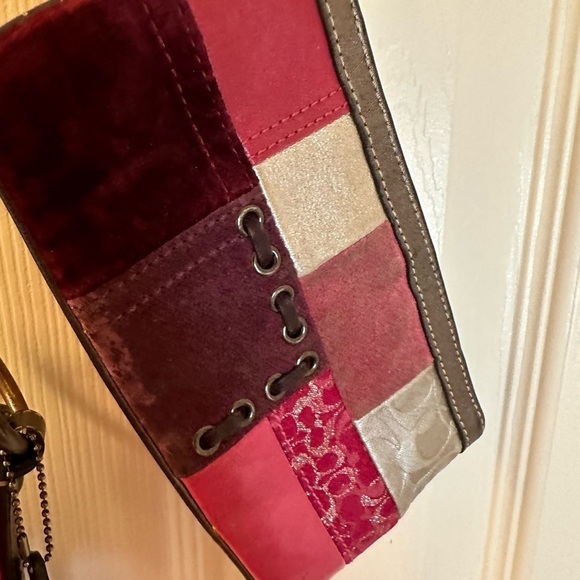 COACH Patchwork Crossbody Purse w/ Wristlet - Picture 3 of 7